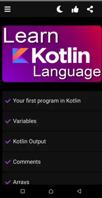 Kotlin Exercises android App screenshot 5